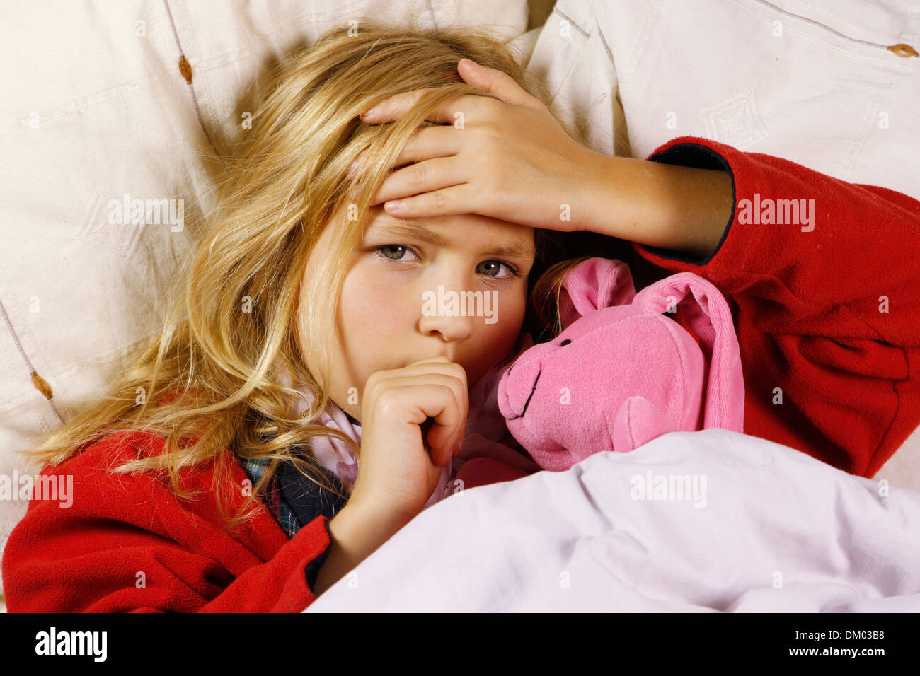 BAMBINO MALATO Foto Stock