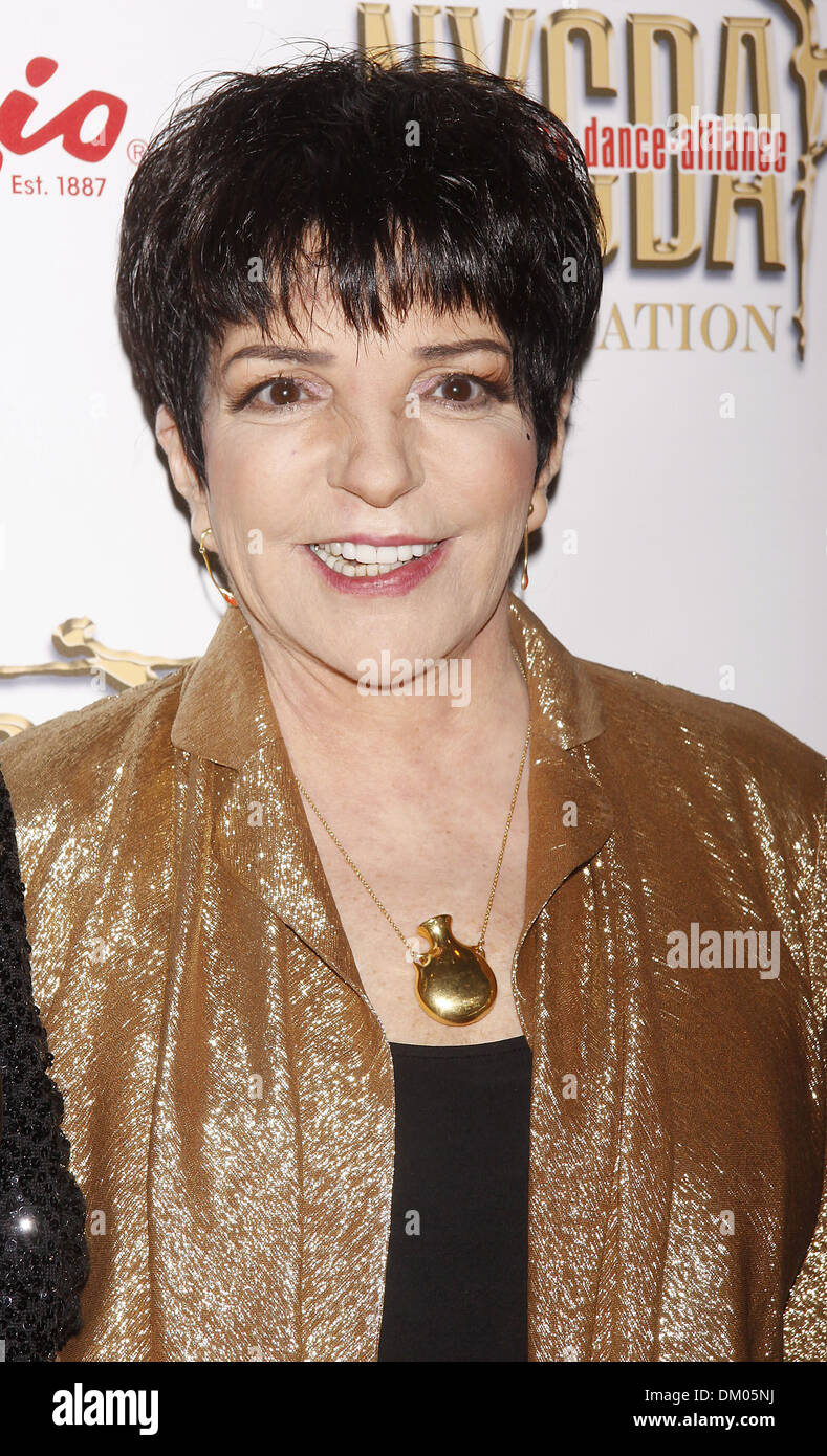 Liza Minnelli a NYC Dance Alliance Foundation gala tenutosi presso la New York University - Arrivi con: Liza Minnelli Dove: Nuovo Foto Stock