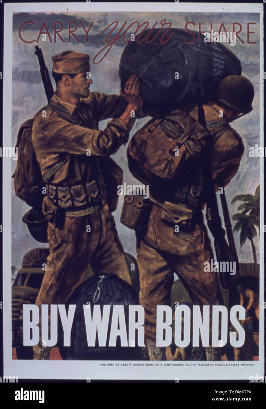"Portare il vostro condividere - Acquistare obbligazioni di guerra" 514005 Foto Stock