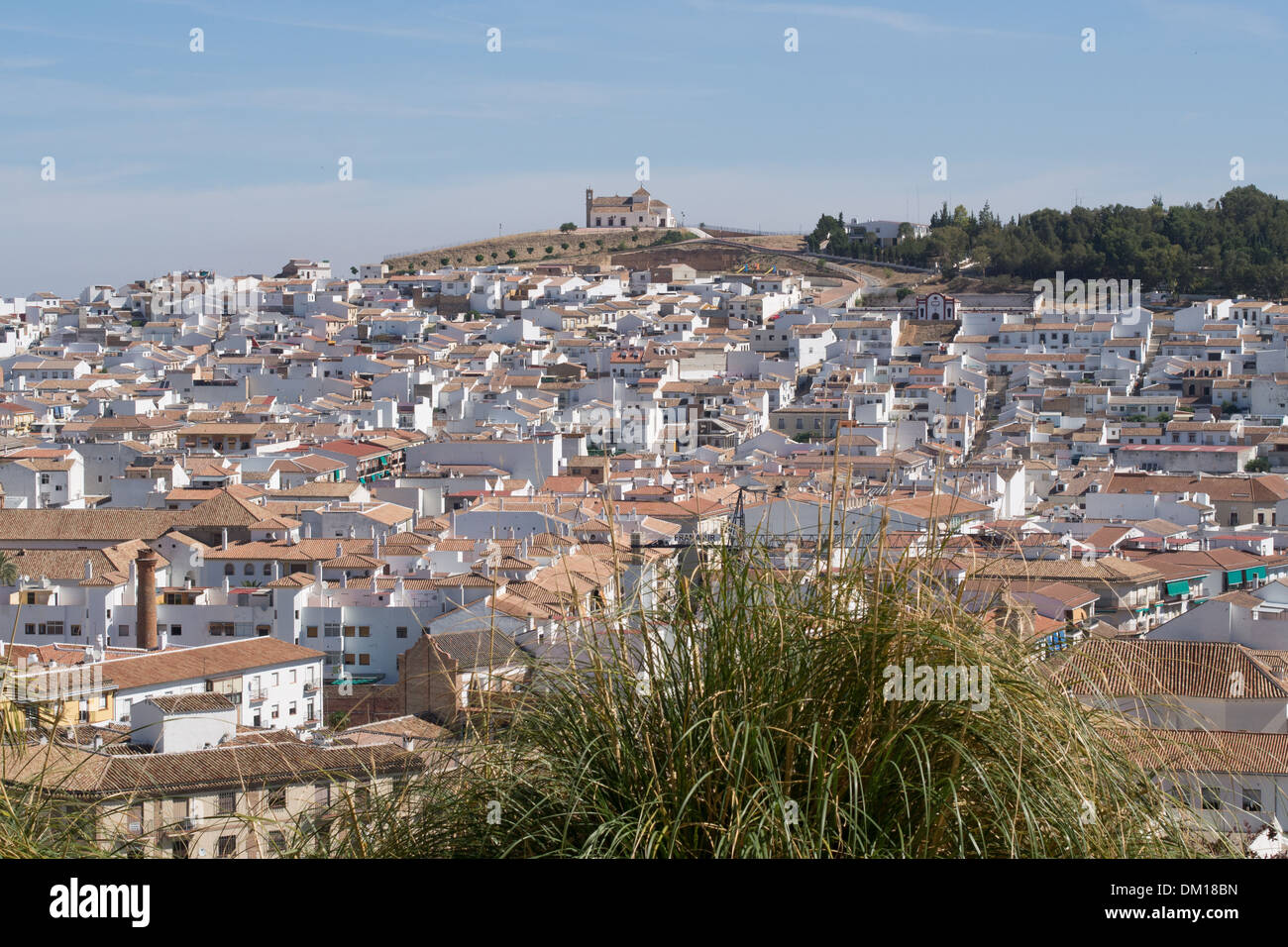 Antequera, uno dei villaggi bianchi (Pueblos Blancos) di Andalusia, Spagna Foto Stock