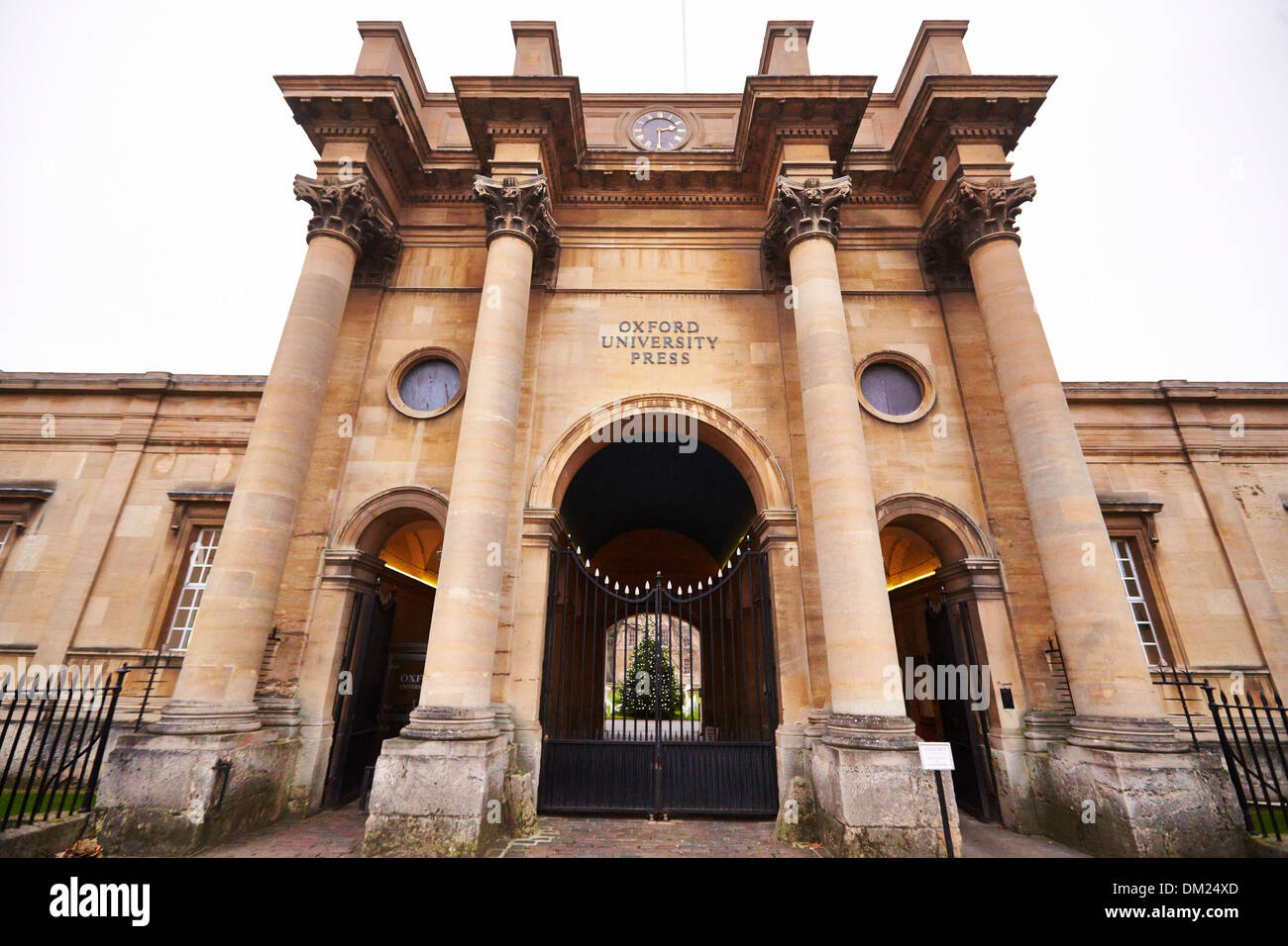 Vista generale della Oxford University Press building Foto Stock