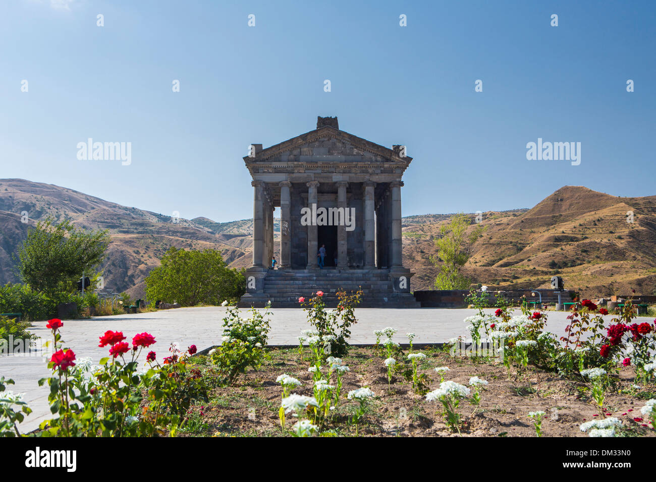 Armenia Caucaso Meridionale Caucaso Eurasia Garin fiori architettura Greco storia ellenistica storico di panorama pagana Foto Stock