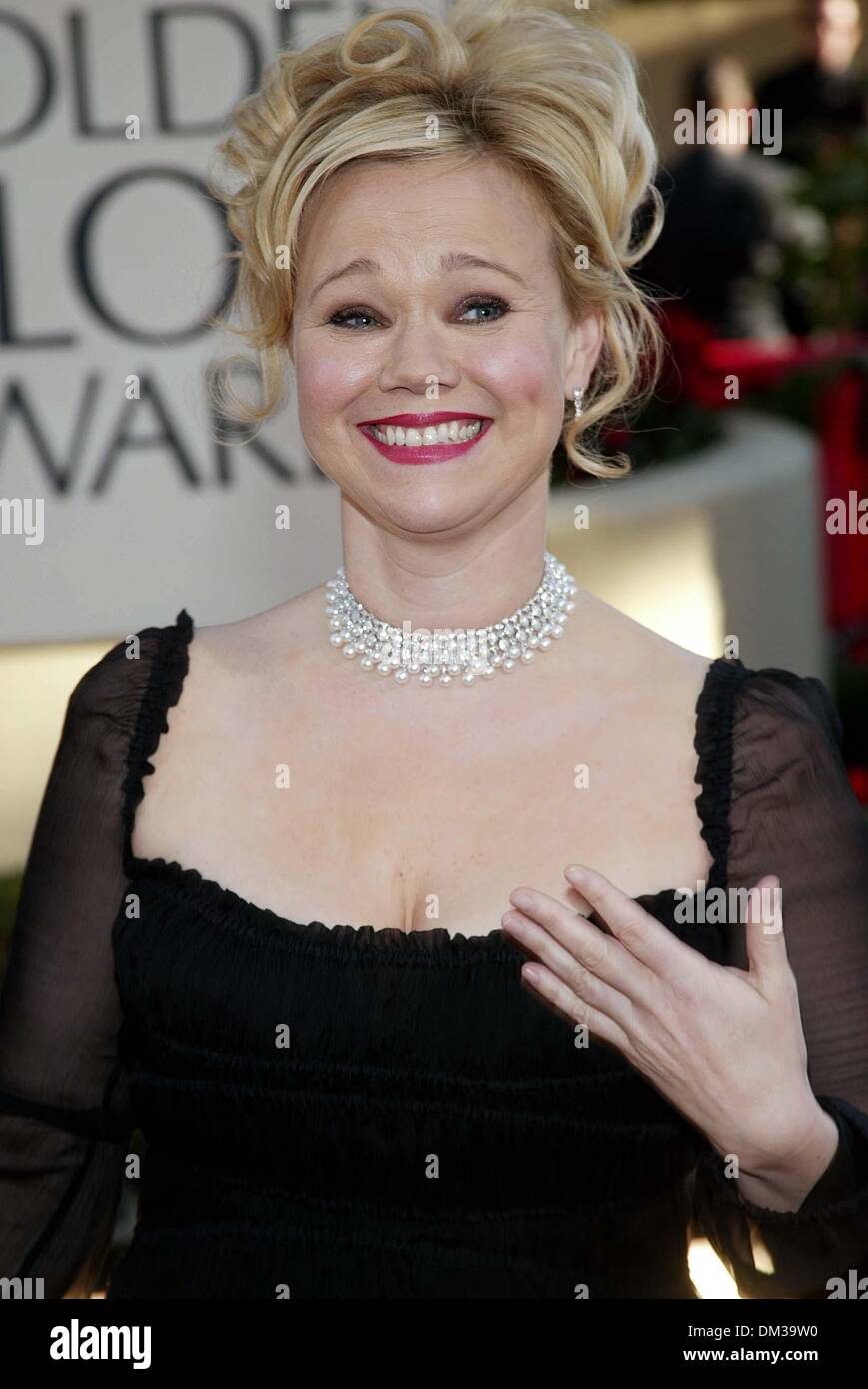 Gen 20, 2002 - 59TH GOLDEN AWARDS.Presso il Beverly Hilton Hotel di Beverly Hills CA..CAROLINE RHEA. FITZROY BARRETT / 1-20 -2002 K23865FB (D)(Immagine di credito: © Globo foto/ZUMAPRESS.com) Foto Stock