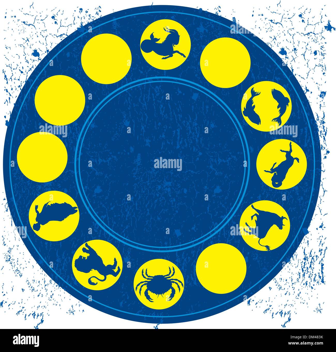 Segni zodiacali Illustrazione Vettoriale