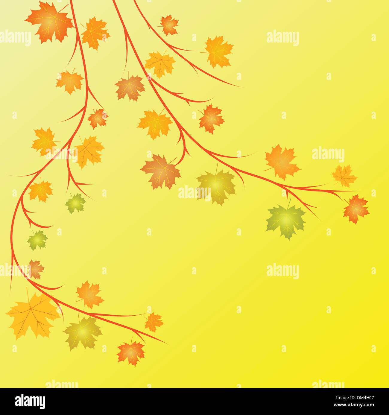 vettore di autunno Illustrazione Vettoriale