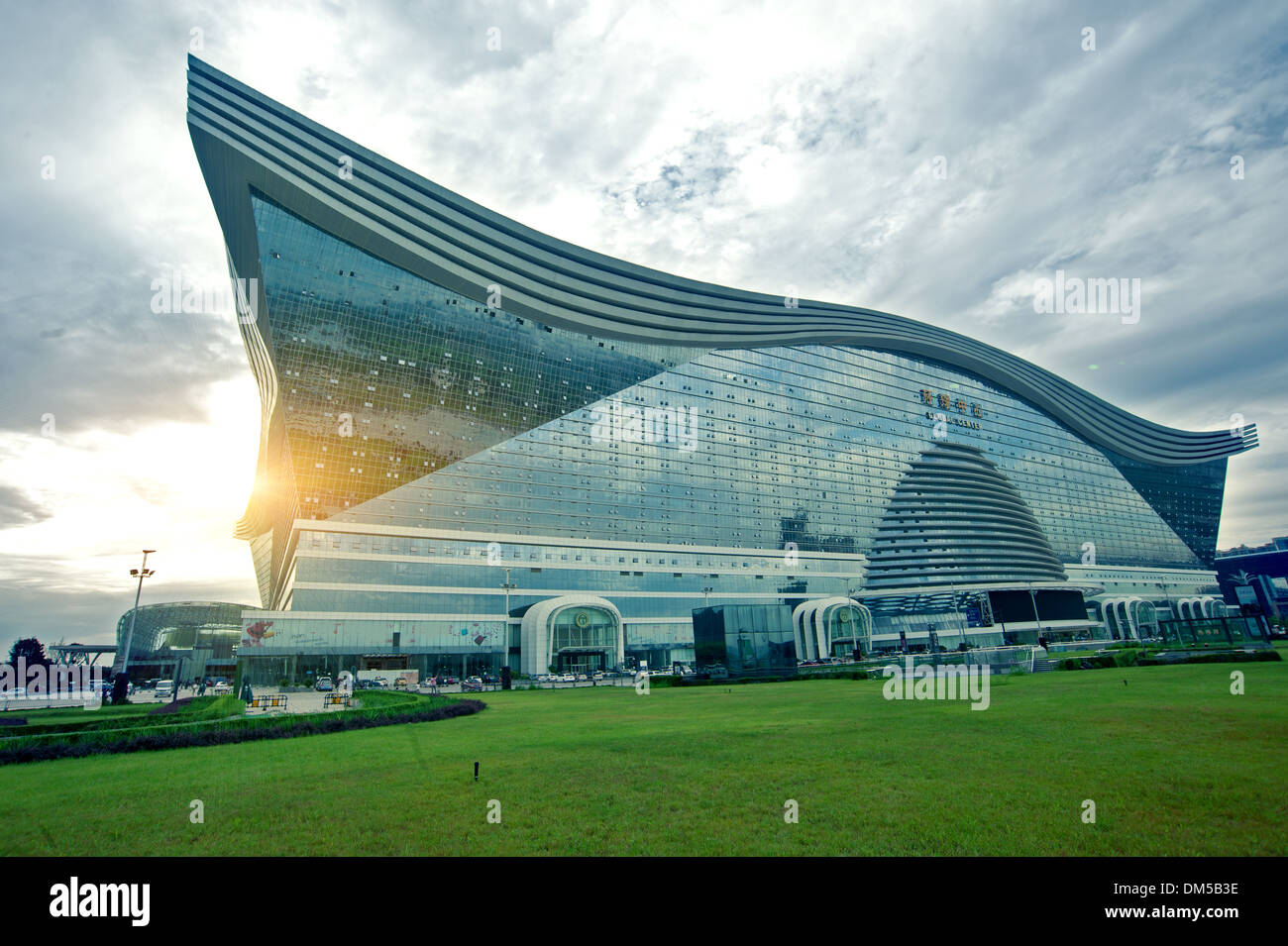 Shopping Mall decorazioni Foto Stock