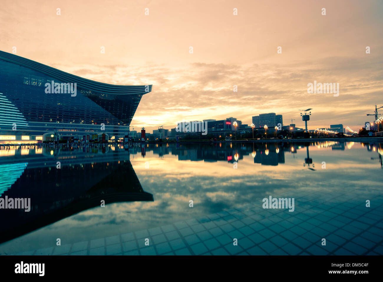 Cina centro globale a Chengdu Foto Stock