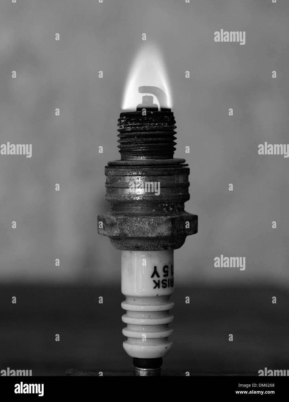 Masterizzazione di tappo di spumante Foto Stock