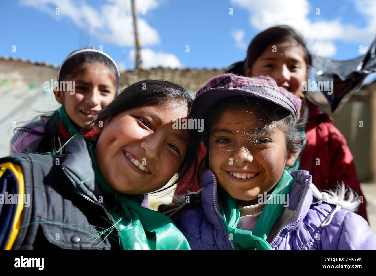 Fidanzate, El Alto, Dipartimento di La Paz in Bolivia Foto Stock