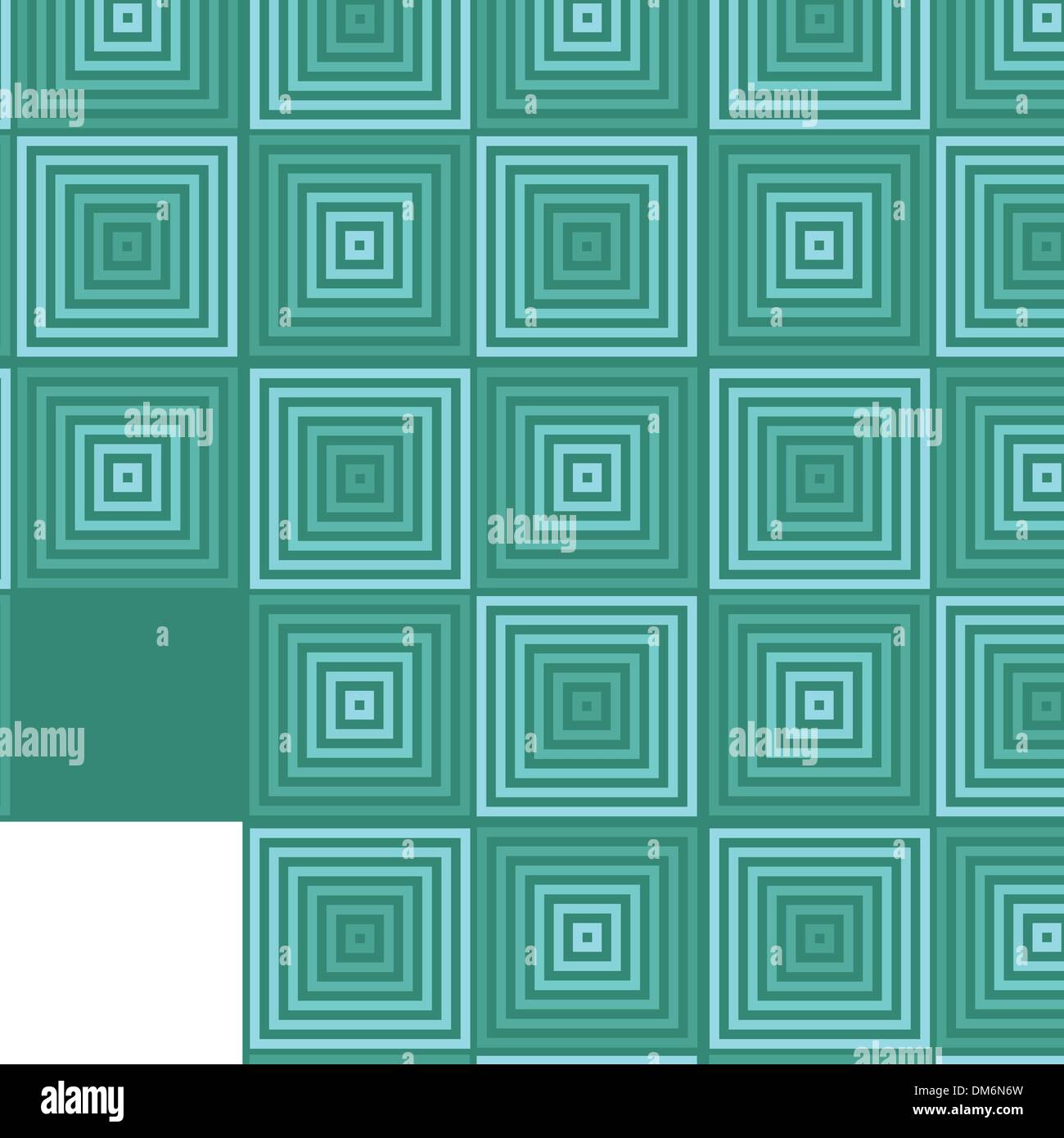 Modello di piazze in stile astratto. Illustrazione Vettoriale