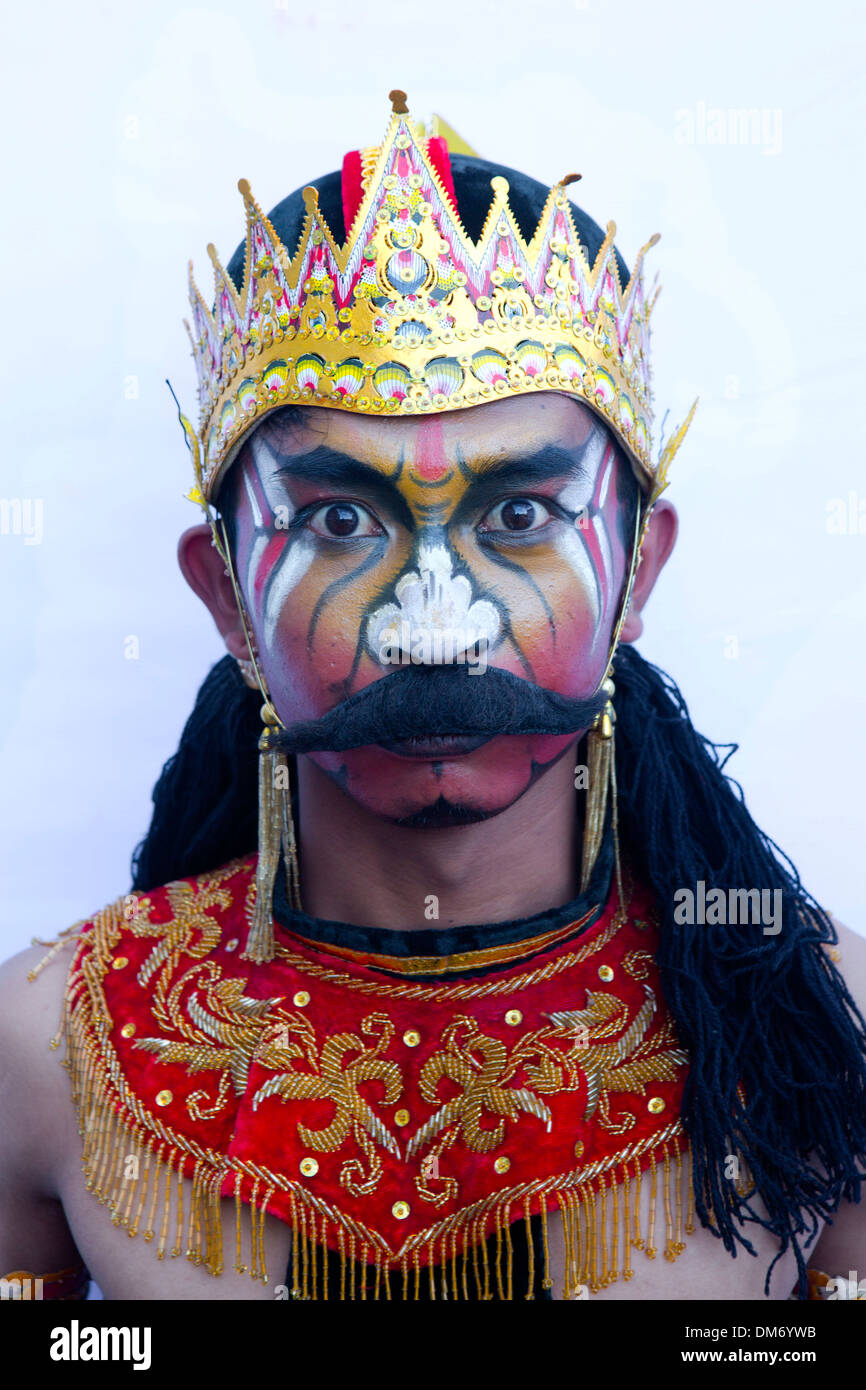 Ballerino Thai/attore di teatro per giocare Foto Stock