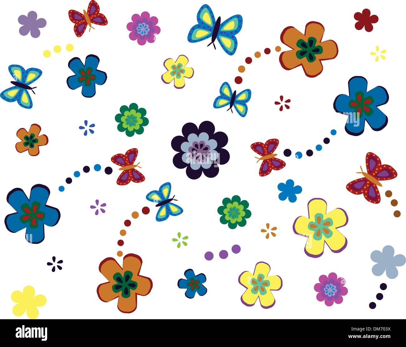 Flower Power Illustrazione Vettoriale