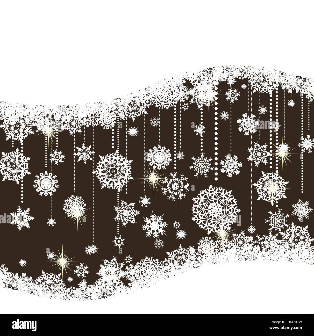 Sfondo Crastmas mosaico con luce. EPS 8 Illustrazione Vettoriale