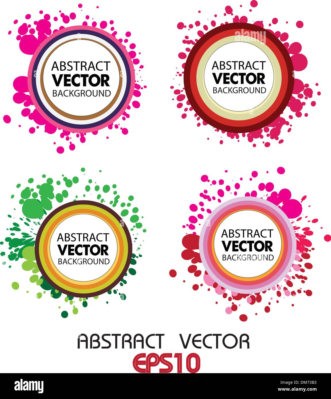 Abstract colorato sfondo vettoriale Illustrazione Vettoriale