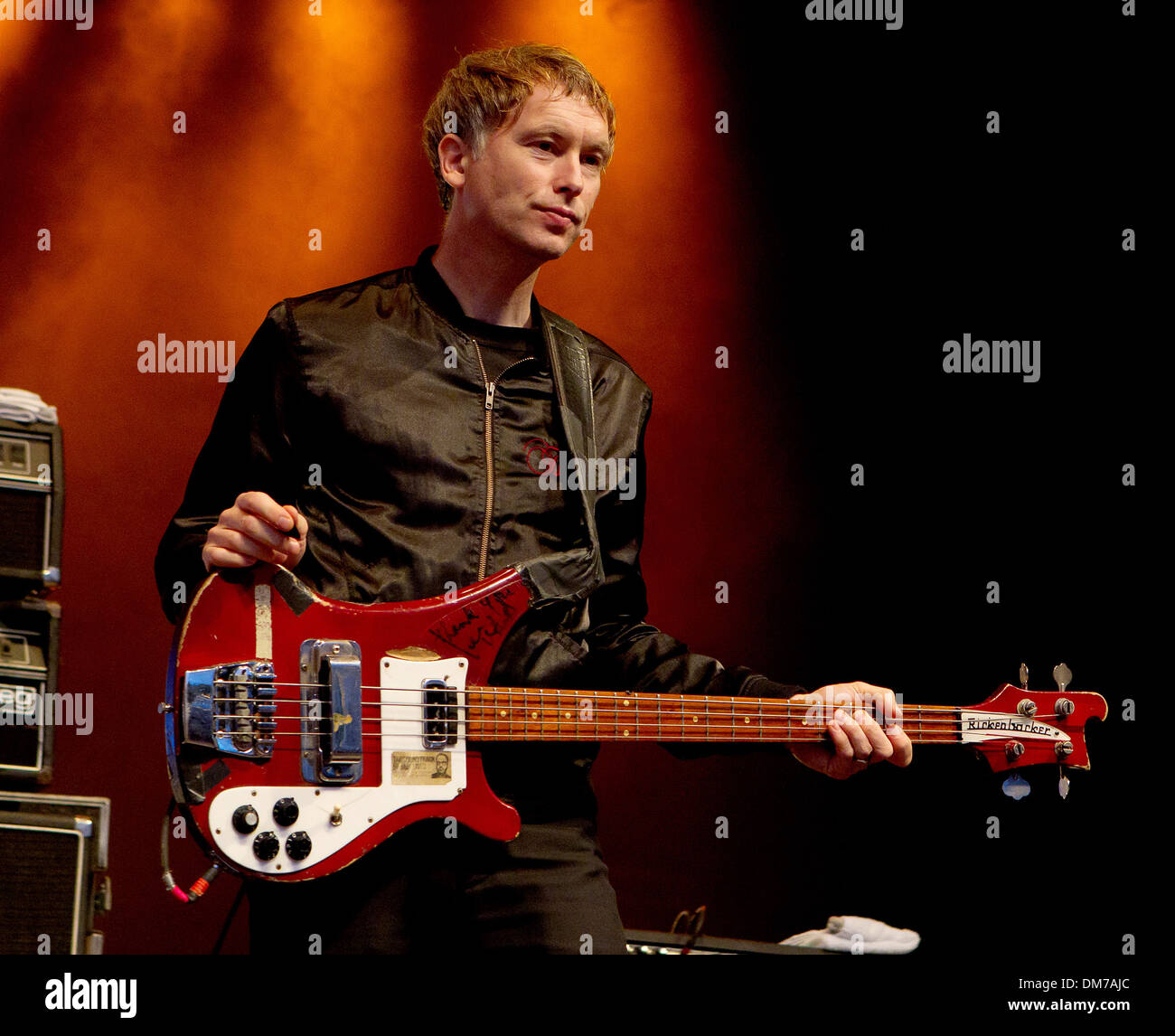 La colonna sonora della nostra vita effettuando in corrispondenza di Liseberg Amusement Park a Göteborg Svezia - 31.08.12 Emelie Foto Stock