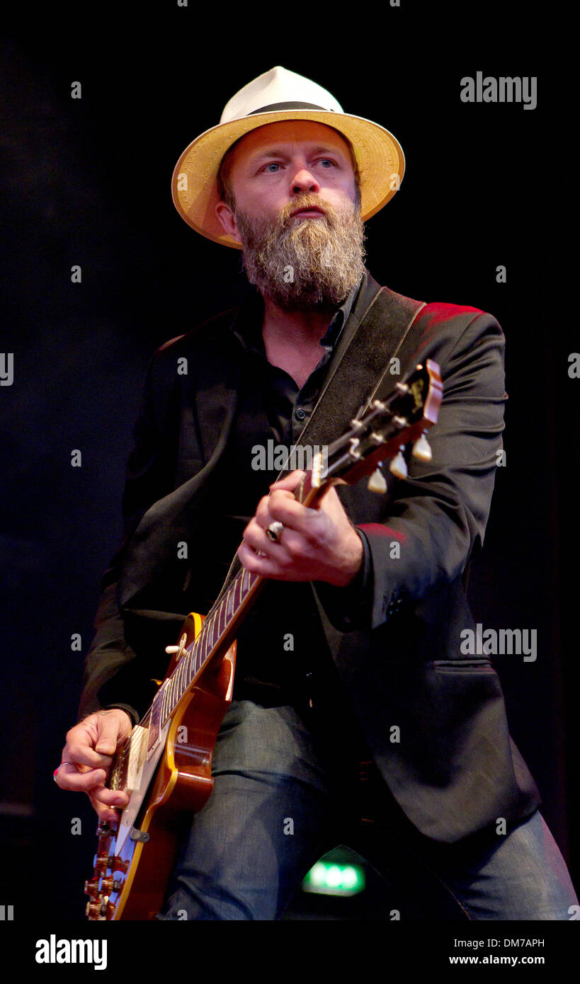 La colonna sonora della nostra vita effettuando in corrispondenza di Liseberg Amusement Park a Göteborg Svezia - 31.08.12 Emelie Foto Stock