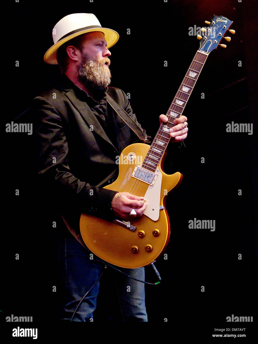 La colonna sonora della nostra vita effettuando in corrispondenza di Liseberg Amusement Park a Göteborg Svezia - 31.08.12 Emelie Foto Stock