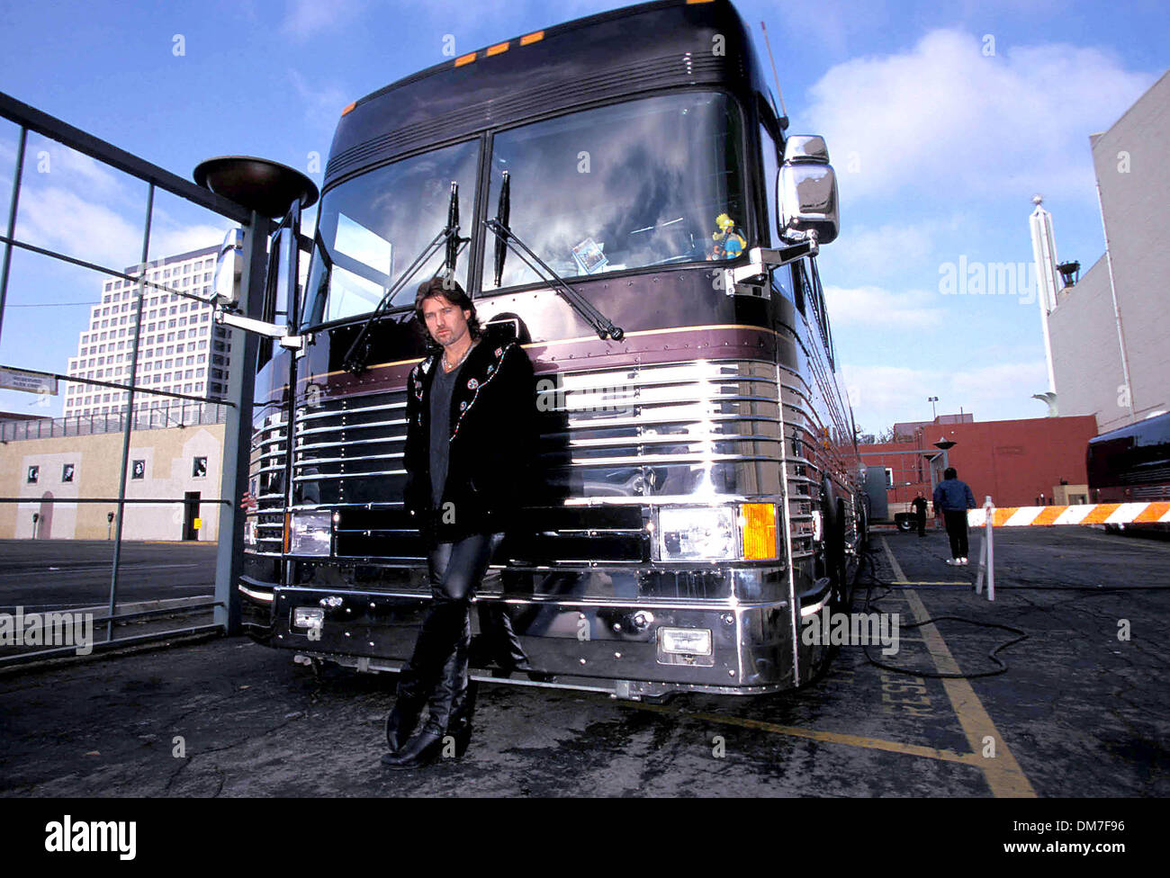 16 ottobre 1998 - K13682LR SD1016.****esclusiva****.billy ray cyrus e il suo tour bus..ALEX THEATRE, Glendale, California.. LISA ROSE / 1998(Immagine di credito: © Globo foto/ZUMAPRESS.com) Foto Stock
