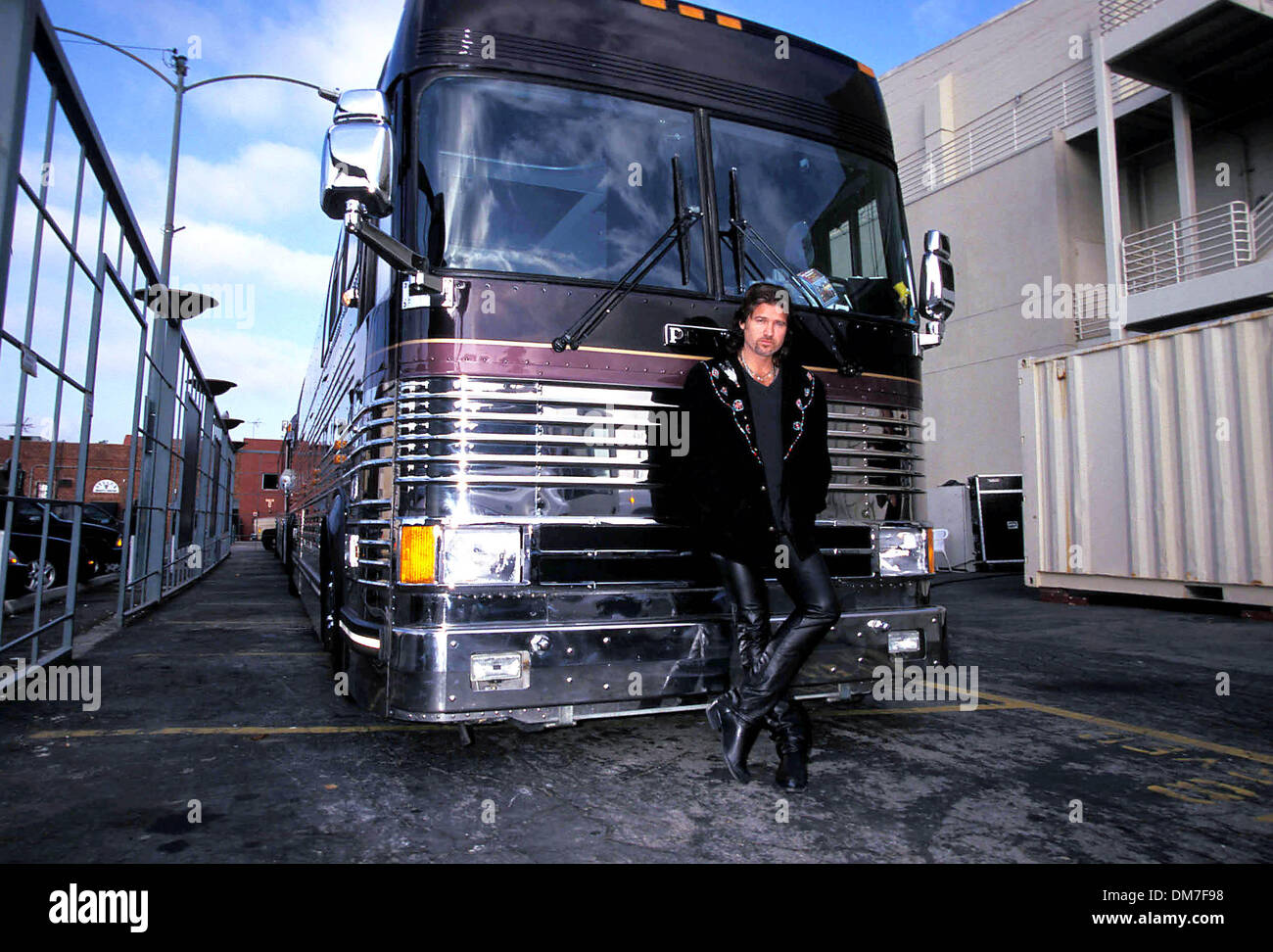 16 ottobre 1998 - K13682LR SD1016.****esclusiva****.billy ray cyrus e il suo tour bus..ALEX THEATRE, Glendale, California.. LISA ROSE / 1998(Immagine di credito: © Globo foto/ZUMAPRESS.com) Foto Stock