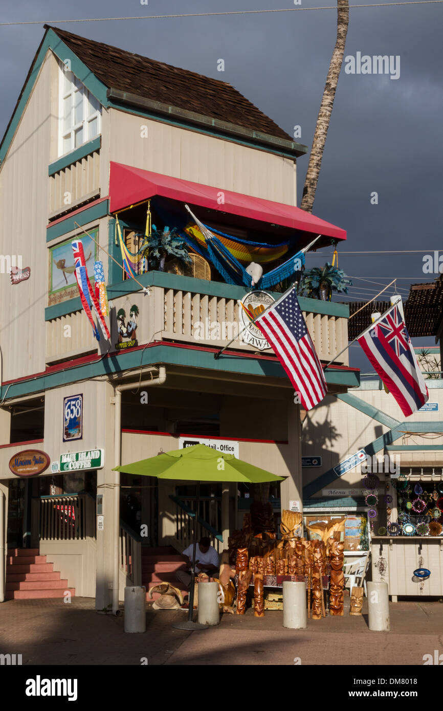 Stati Uniti d'America, Hawaii Maui Lahaina Foto Stock