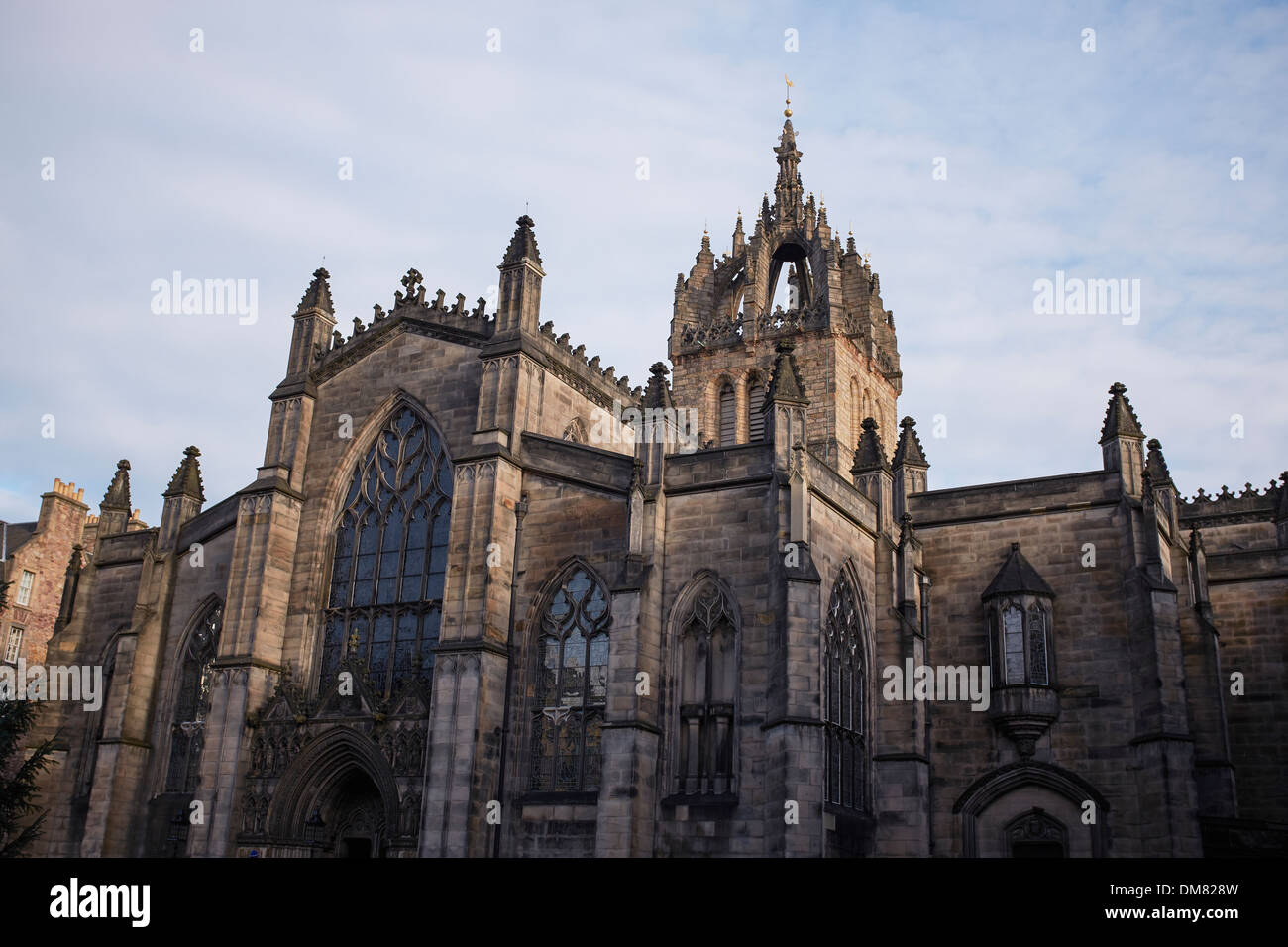 La Cattedrale di St Giles in Edinburgh City Centre Foto Stock