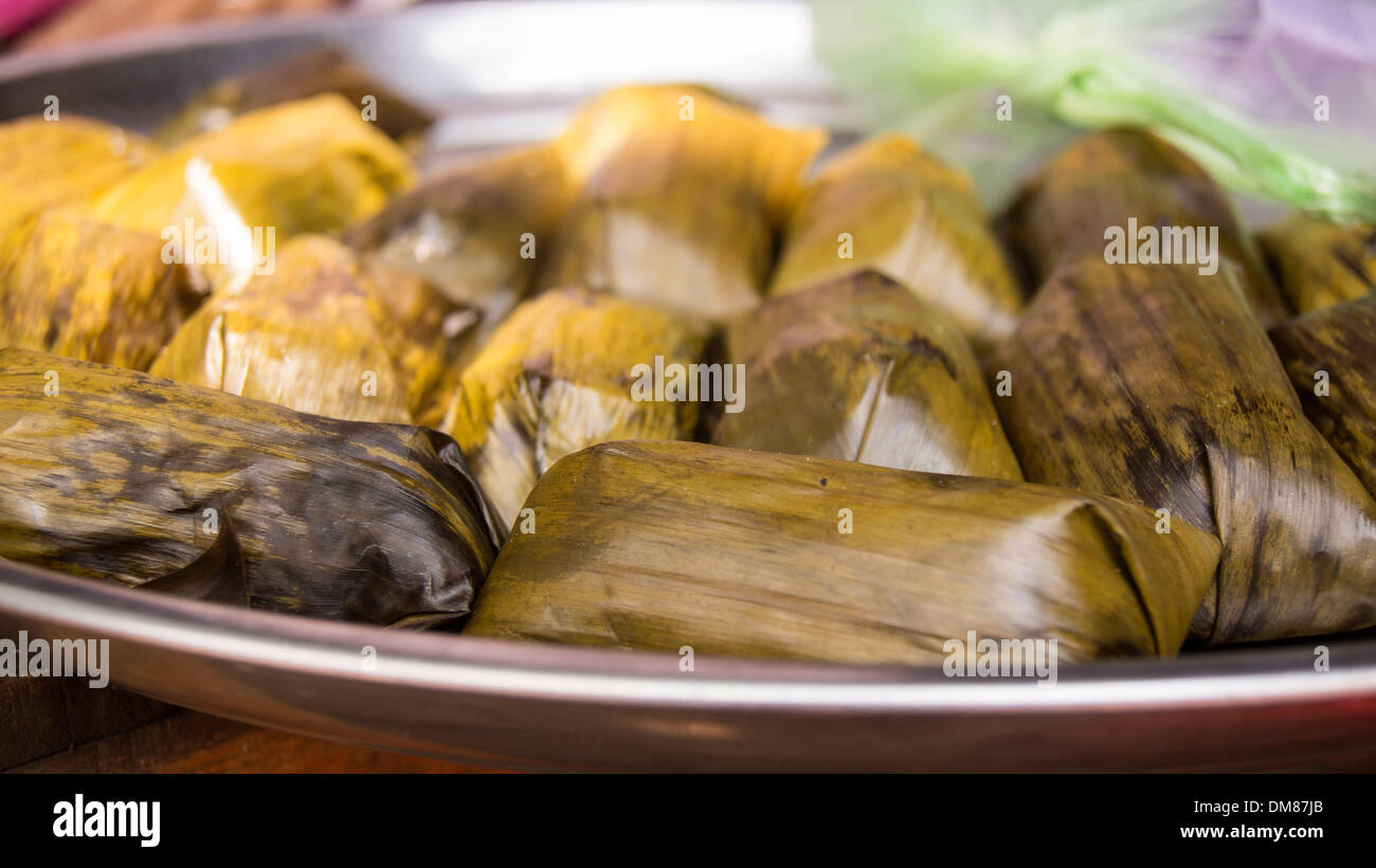 Tradizionale cibo locale Kep Cambogia del Sud-est asiatico Foto Stock