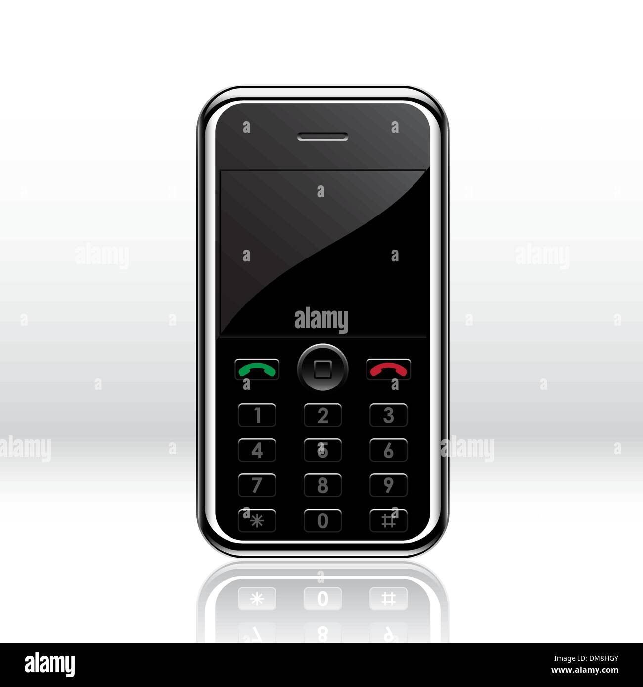 Vettore di telefono mobile Illustrazione Vettoriale