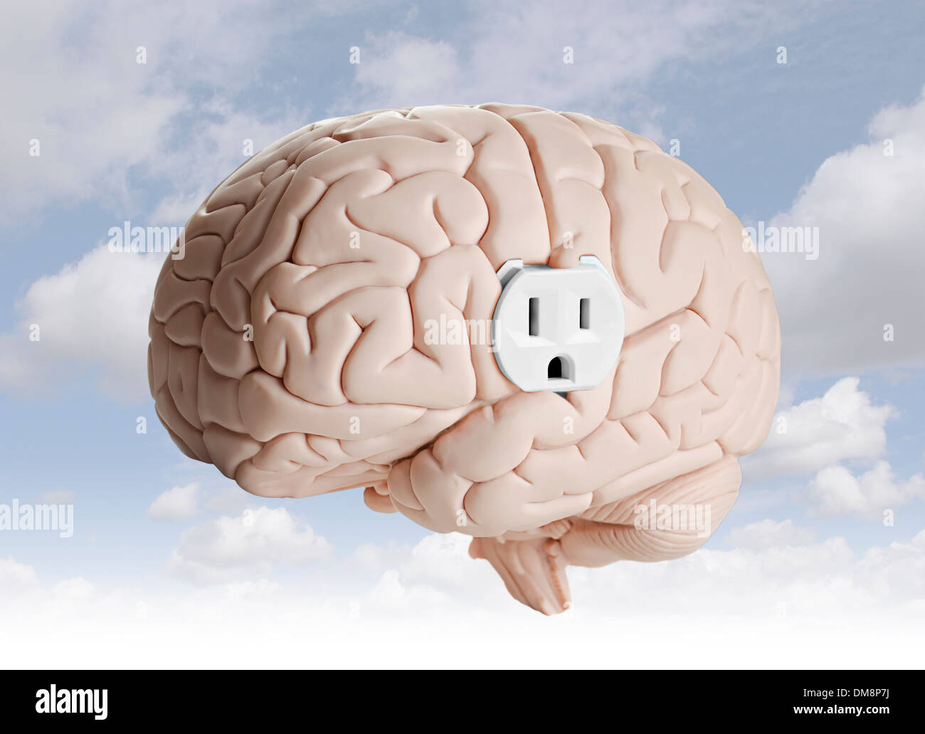 Potenza del cervello Foto Stock