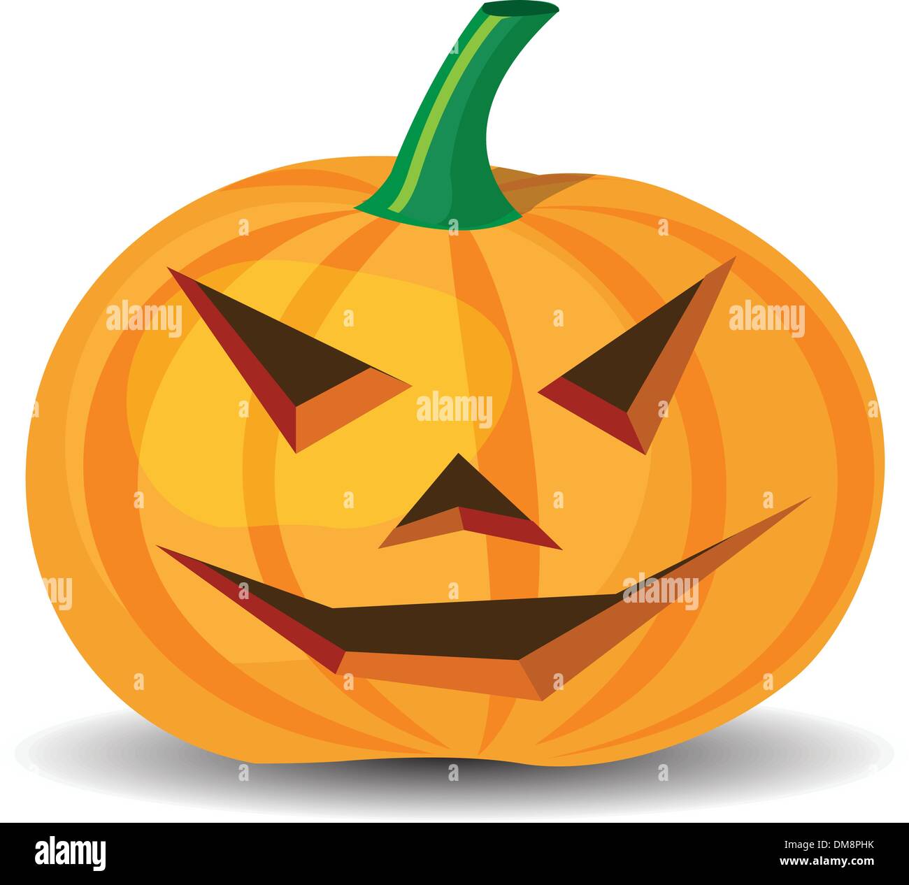 Zucca di Halloween Illustrazione Vettoriale