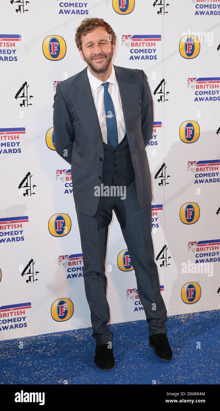 Londra, UK, 12 dicembre 2013 Chris O'Dowd arriva presso il British Comedy Awards presso la Fountain Studios, Wembley, Londra Foto: MRP/Alamy Live News Foto Stock