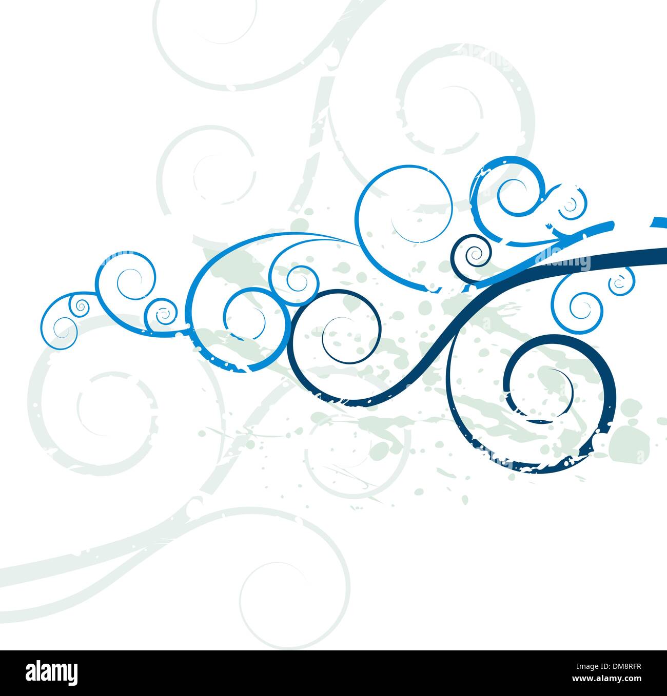 Grunge Swirl Texture di sfondo Illustrazione Vettoriale