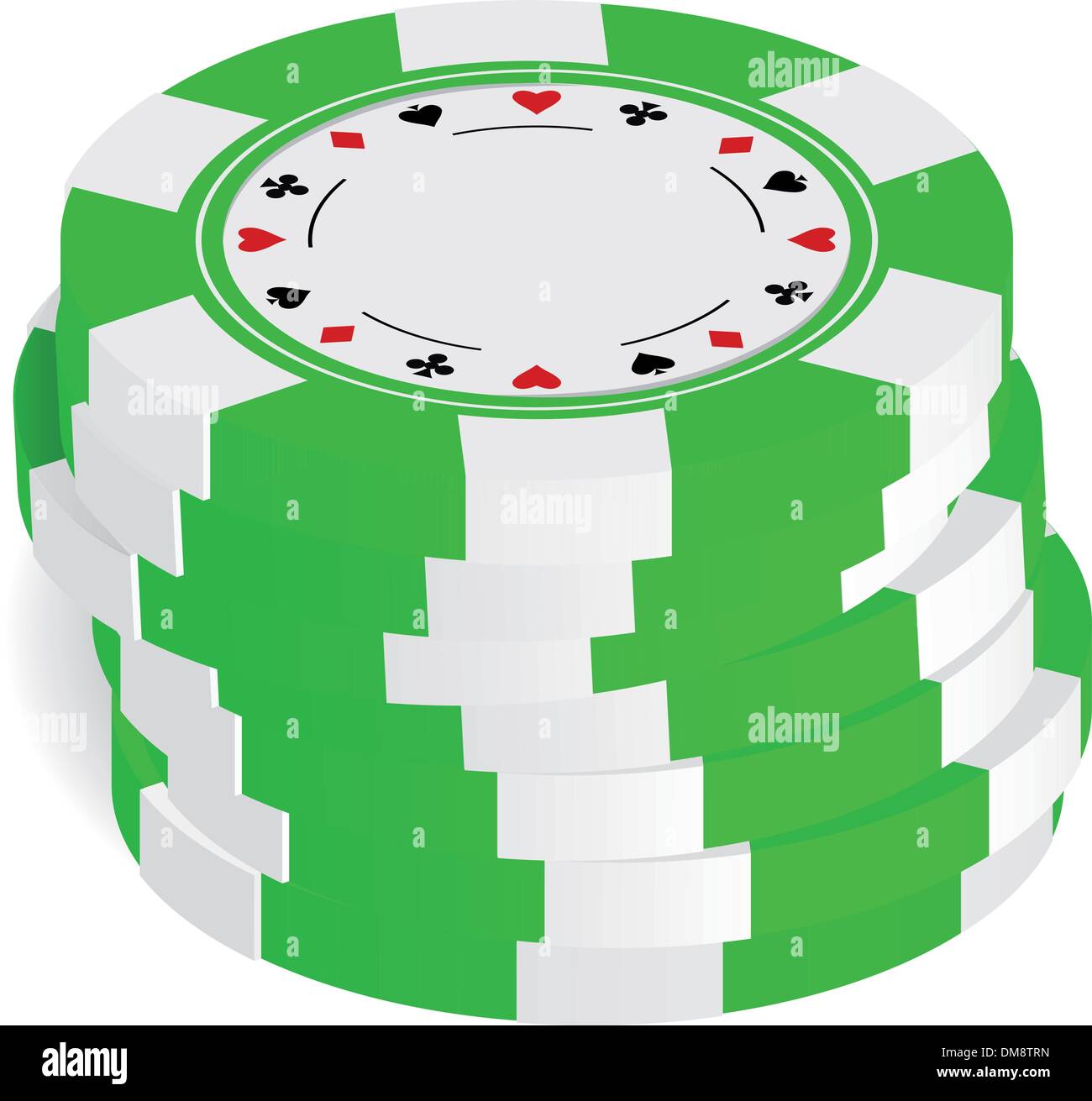 Chip di gioco Illustrazione Vettoriale