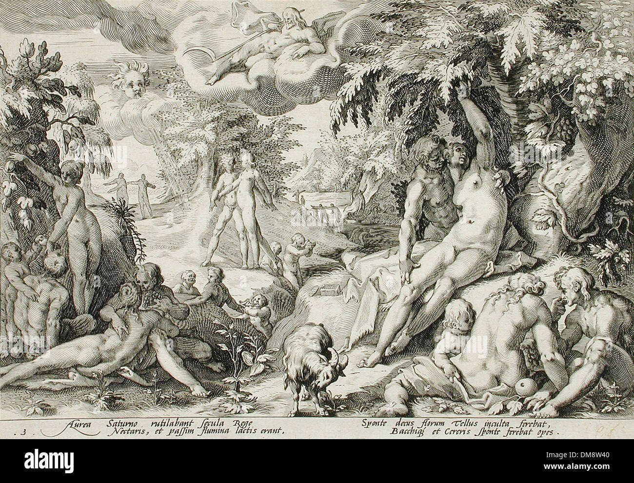 La collezione "Age of Gold" del Los Angeles County Museum of Art (LACMA) mette in evidenza una vasta gamma di opere d'arte, dalle civiltà antiche alle opere contemporanee. Questa collezione diversificata presenta arte islamica, mediorientale e americana, oltre a costumi, tessuti, e arti decorative La mostra si propone di esplorare l'espressione culturale in diverse regioni e periodi, illustrando l'interconnessione globale delle tradizioni artistiche. Foto Stock