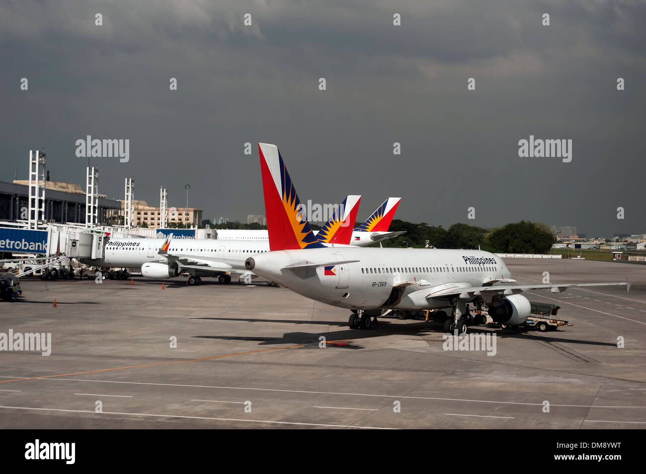 Aeroporto di Manila il morsetto 2, Manila, Filippine, Sud-est asiatico Foto Stock