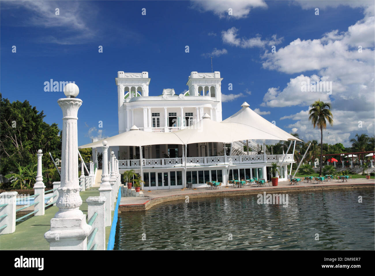 Club Cienfuegos, Calle 37 (aka Paseo del Prado), Cienfuegos Cienfuegos, provincia, Cuba, il Mare dei Caraibi e America centrale Foto Stock