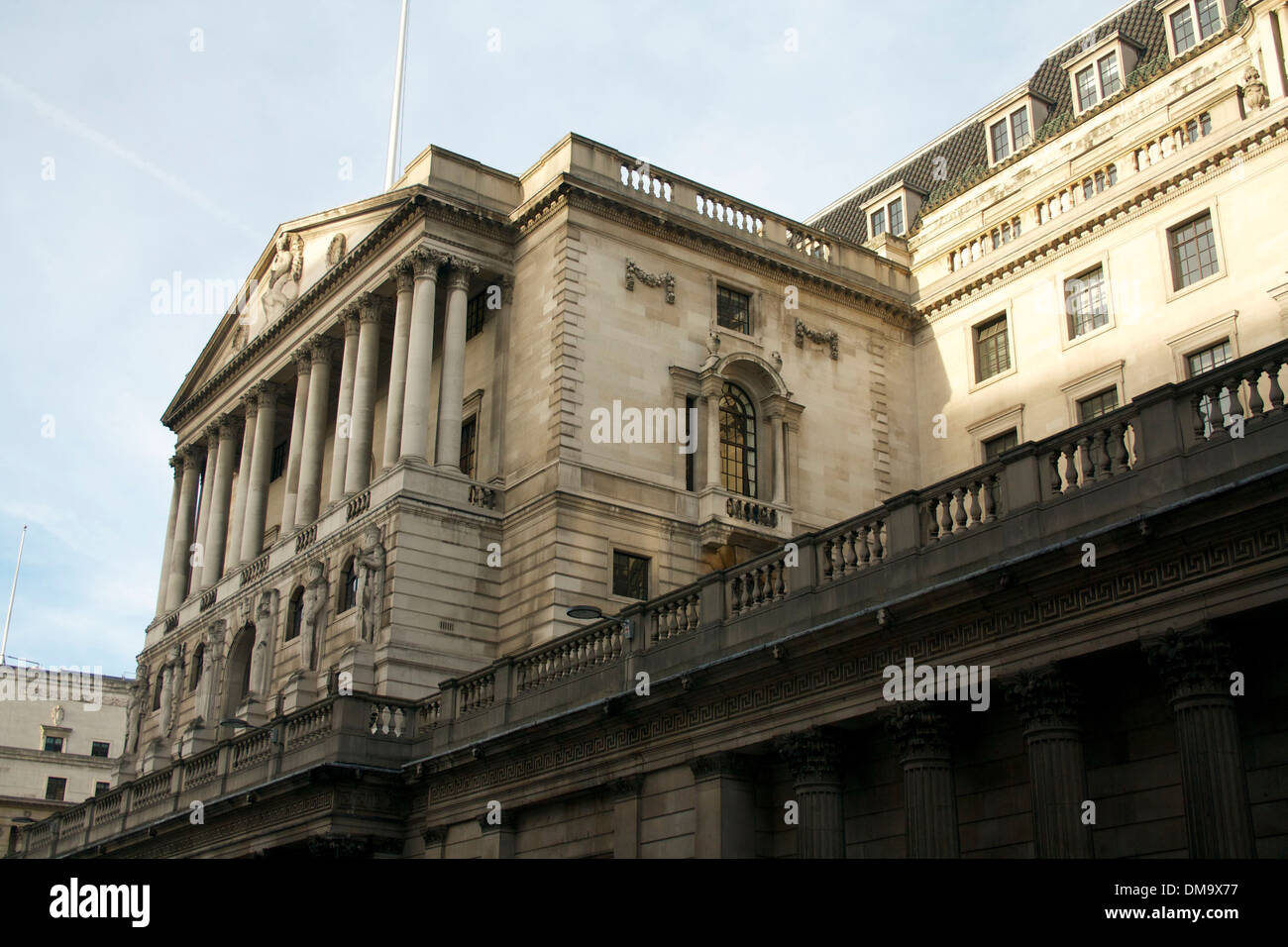 La Bank of England, London, Regno Unito Foto Stock
