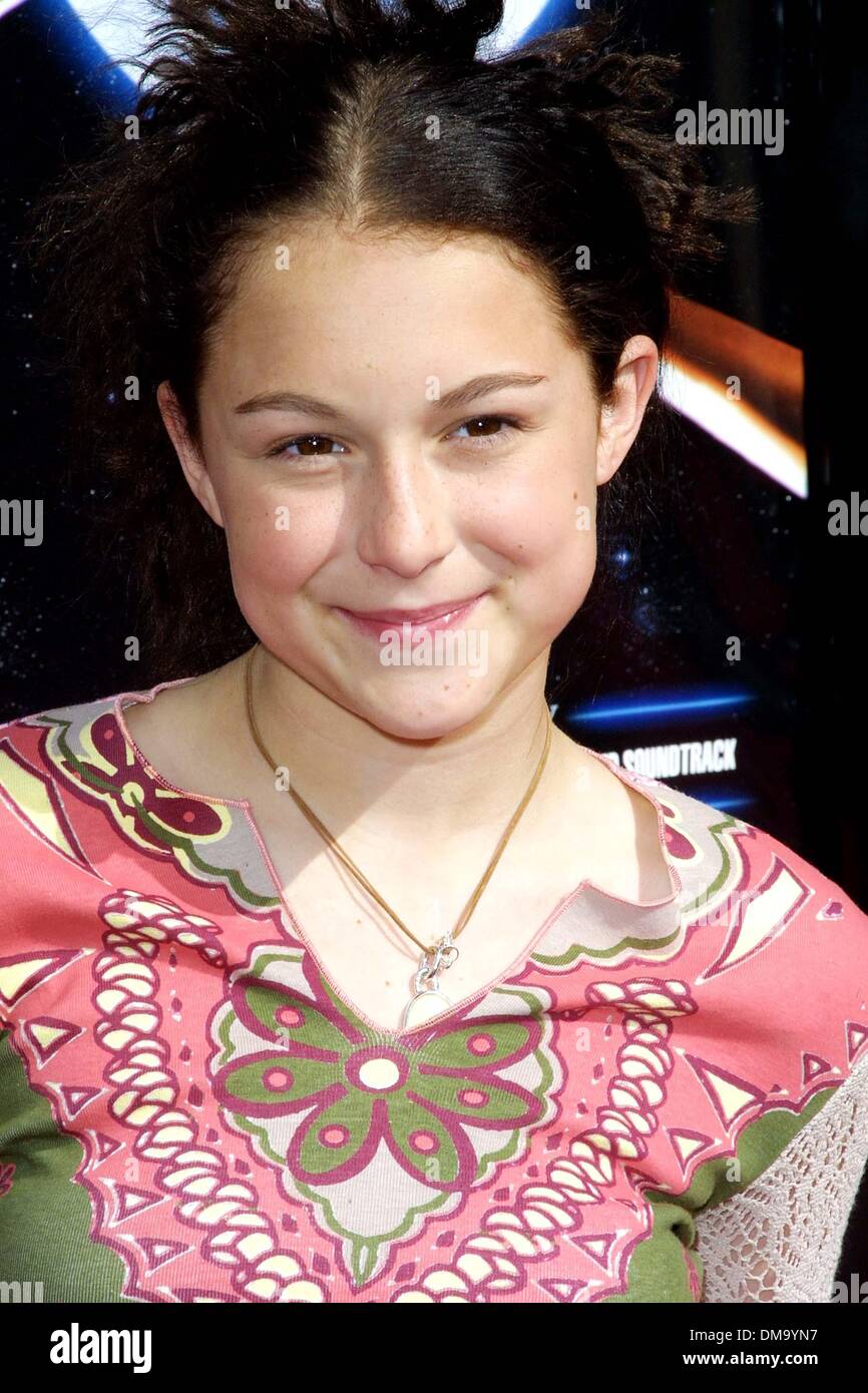 Mar 16, 2002 - Los Angeles, California, Stati Uniti d'America - ALEXA VEGA..20ESIMO ANNIVERSARIO VERSIONE DI E.T..L'Extra Terrestrial - PREMIERE.Shrine Auditorium, Los Angeles, CA.marzo 16, 2002. NINA PROMMER/ 2002 K24391NP(Immagine di credito: © Globo foto/ZUMAPRESS.com) Foto Stock