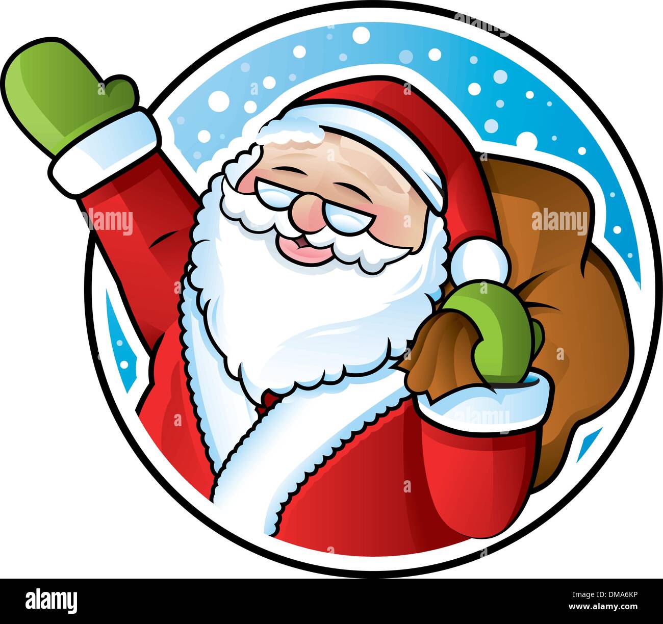 Babbo Natale Illustrazione Vettoriale