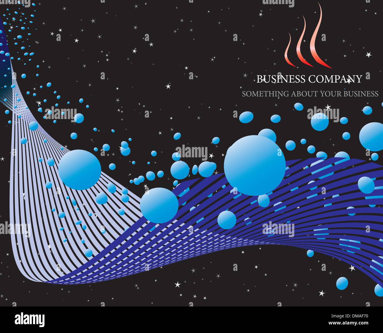 La metafora del business Illustrazione Vettoriale