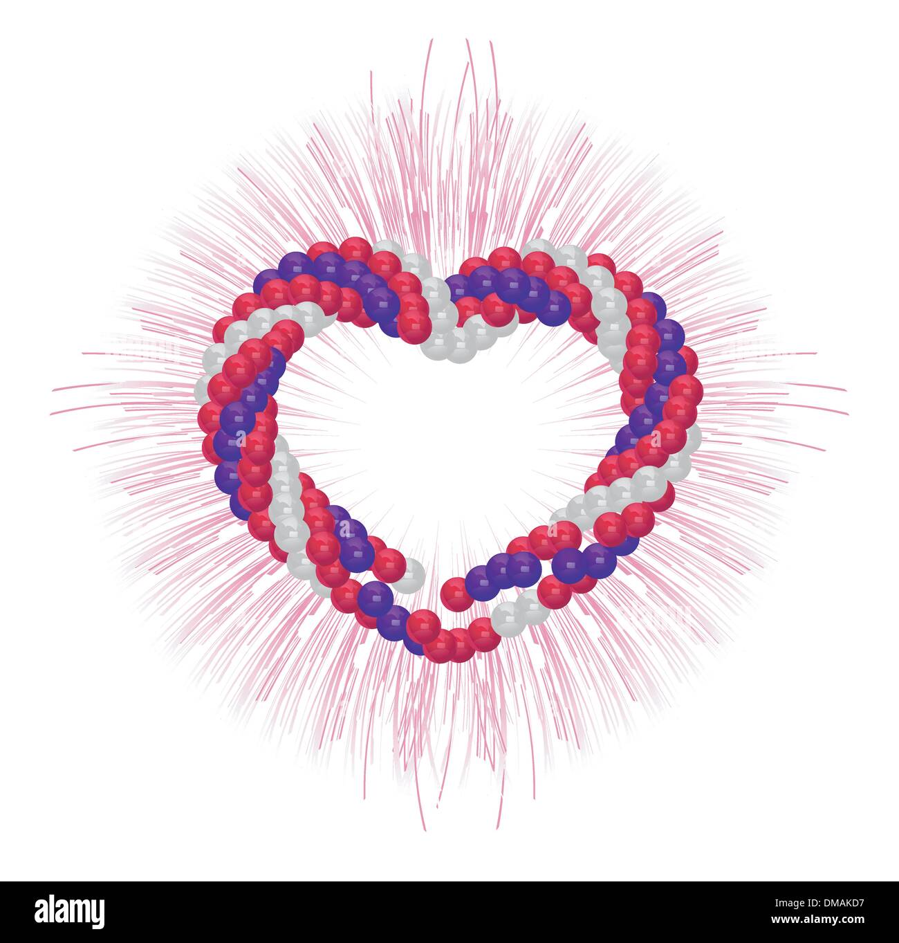 Arco di palloncini Illustrazione Vettoriale