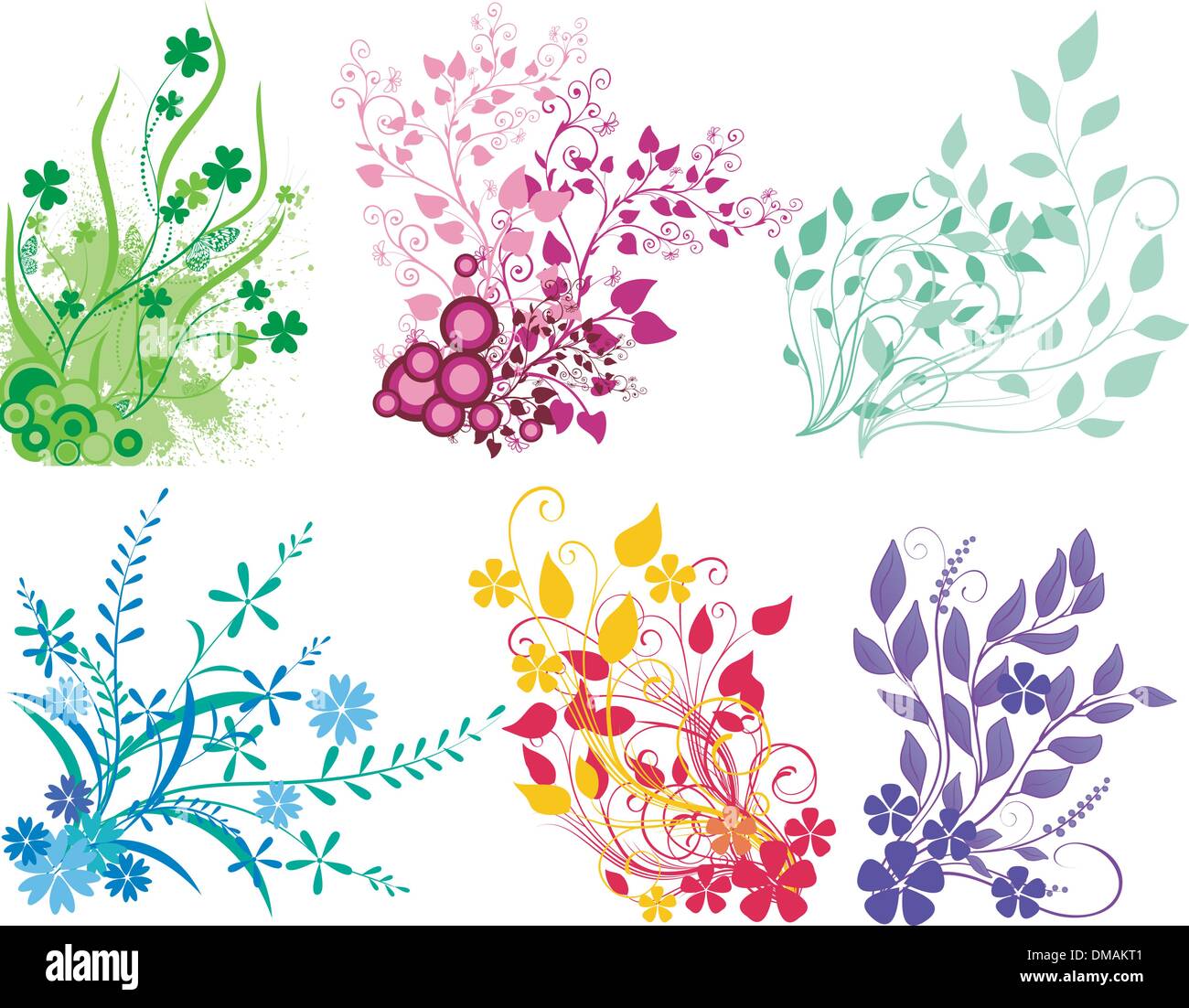 florals Illustrazione Vettoriale