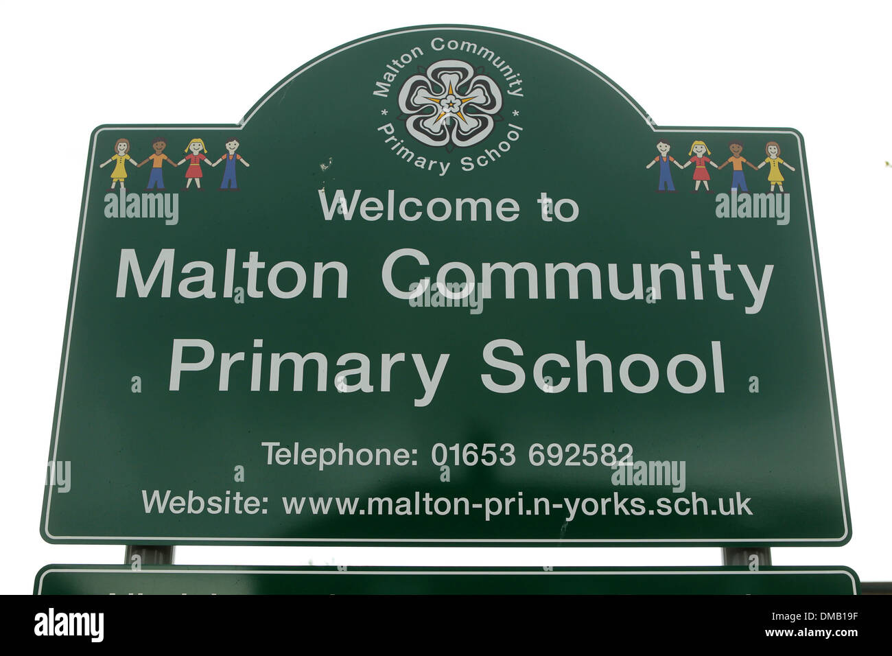 Malton Comunità scuola primaria. Foto Stock