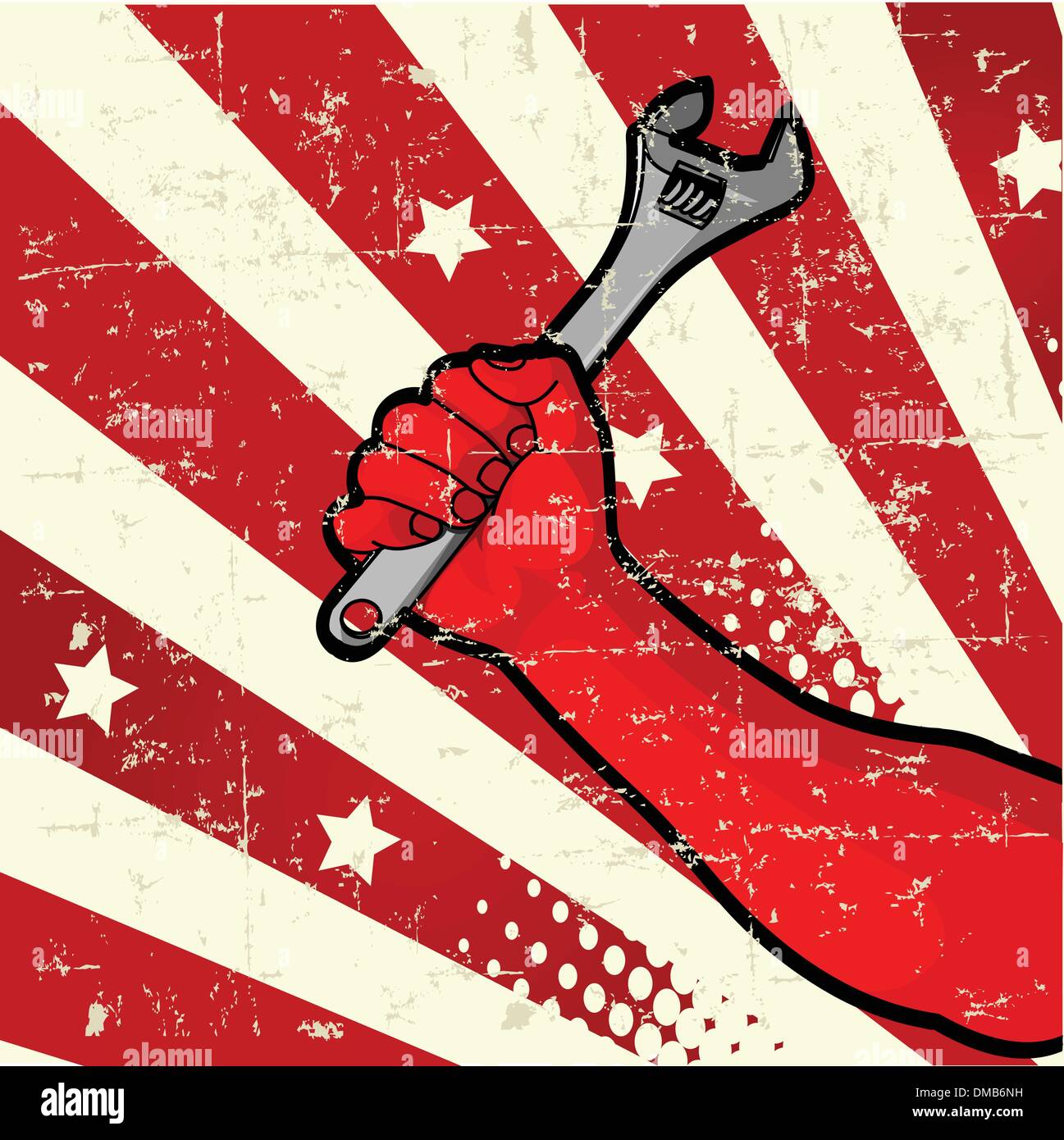 La Giornata del Lavoro Design Illustrazione Vettoriale