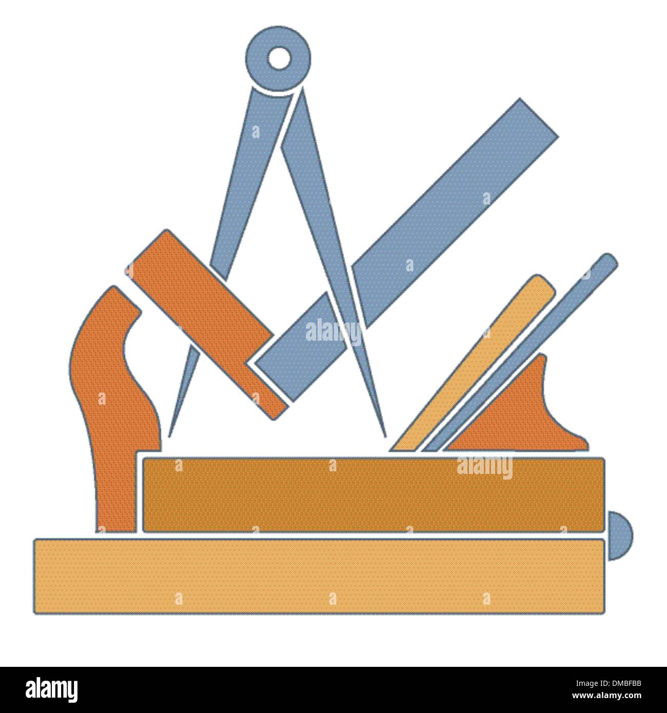 Carpentieri Illustrazione Vettoriale