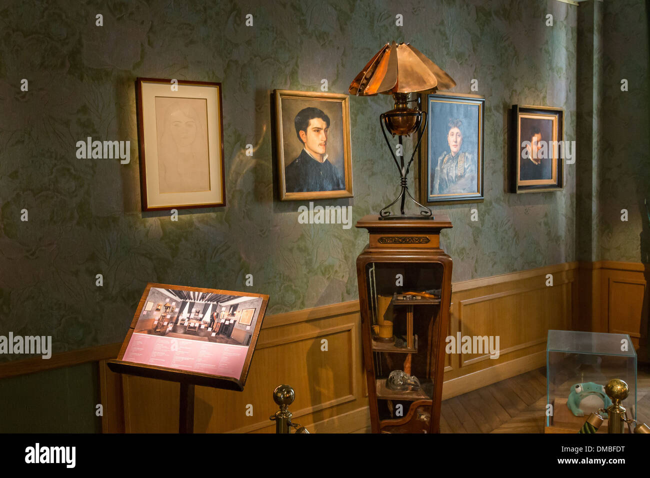 CLAUDE DEBUSSY (1862-1918) Museo nella casa del compositore francese contatti la nascita, SAINT-GERMAIN-en-Laye, yvelines (78), Francia Foto Stock