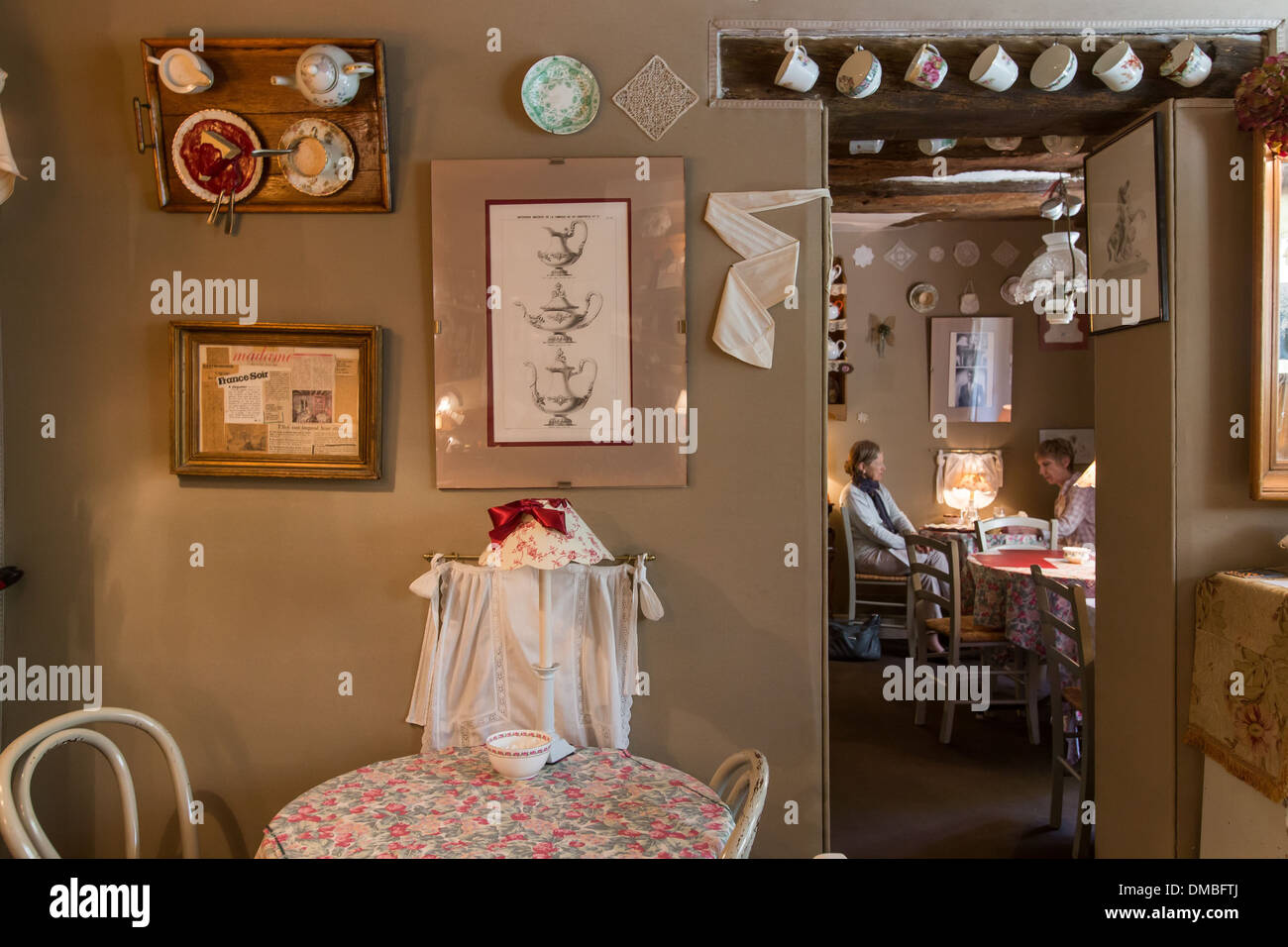 Ristorante e sala da tè LE COTTAGE, MARLY-LE-ROI, yvelines (78), Francia Foto Stock