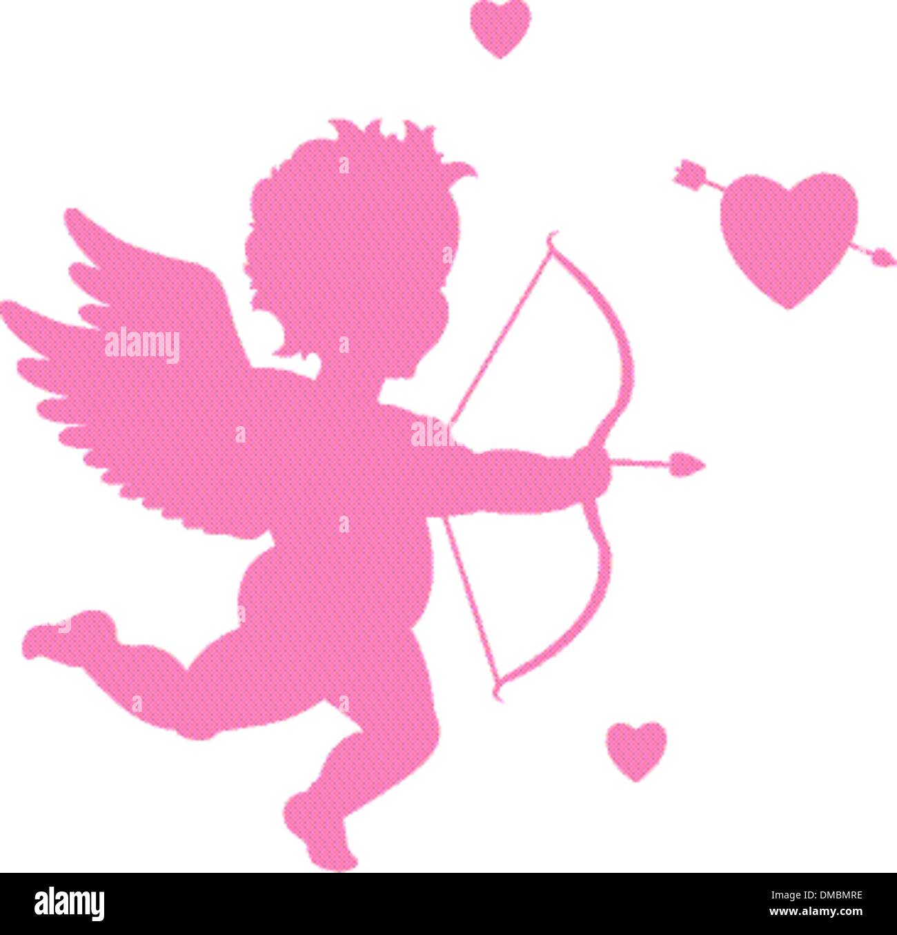 Il giorno di San Valentino Cupido Illustrazione Vettoriale