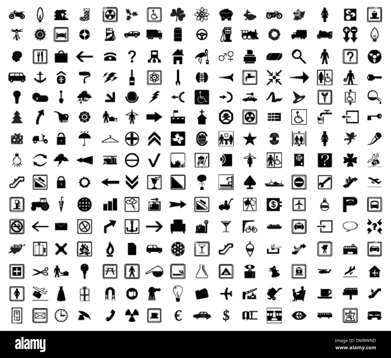 Segni Illustrazione Vettoriale