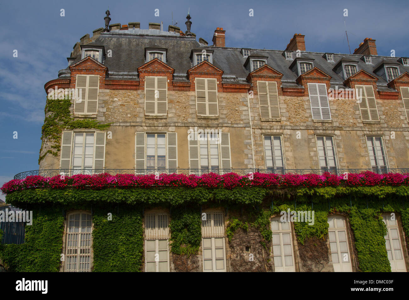 CHATEAU DE RAMBOUILLET, ex residenza reale, oggi proprietà dello Stato francese e la residenza presidenziale, Rambouillet, yvelines (78), Ile-de-France, Francia Foto Stock