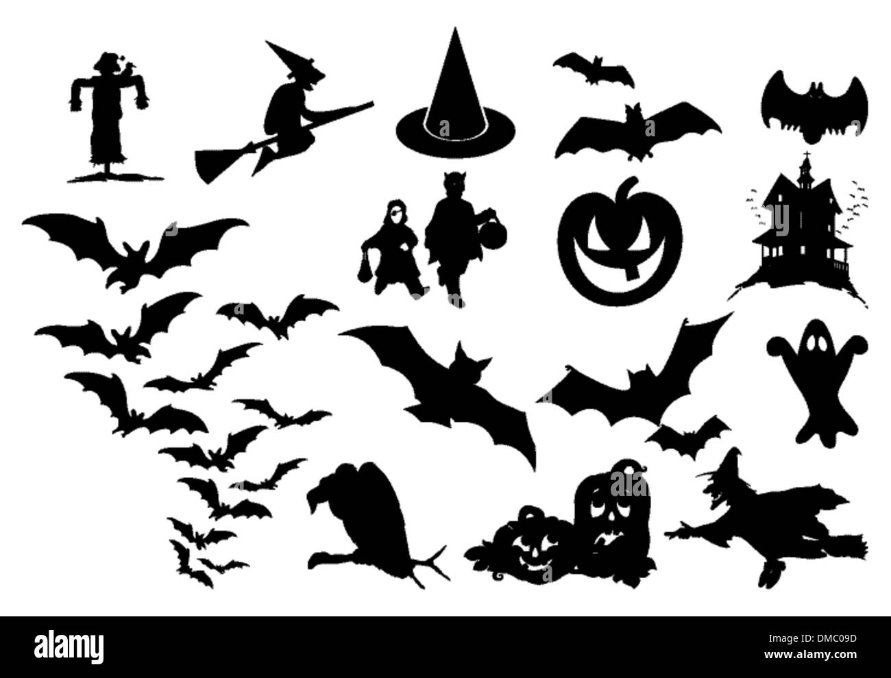 Halloween2 Illustrazione Vettoriale Halloween2 Illustrazione Vettoriale
